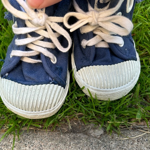 Nike Vintage 1980’s canvas baby high tops. Size 3c - Picture 8 of 11